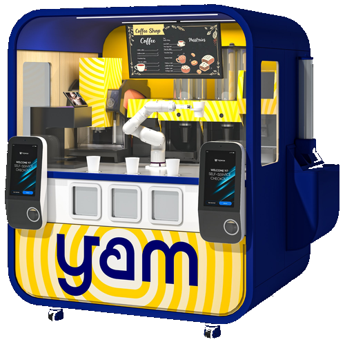 Robot barista YAM C1 Pro 106