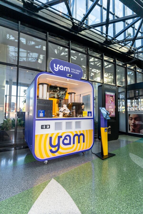 YAM robot barista